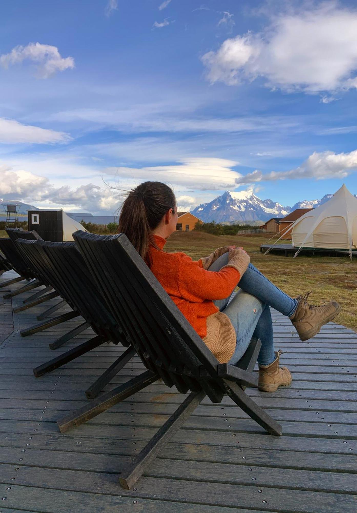 Chilenativo Riverside Camp Торрес-дель-Пайне Экстерьер фото